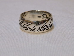 KK888  "AZ EGY GYŰRŰ"  925 ezüst gyűrű  fémjelzett    Gyűrűk Ura - Lord of the rings