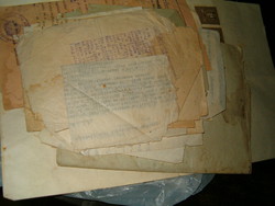 27  darab régi 1920 1944 hivataslo papir lap peres birósági papir kb 1928 tol kb 45 ig