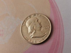 1950 USA ezüst fél dollár 12,5 gramm 0,900