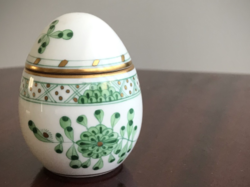  Húsvétra! Különleges waldstein mintás Herendi tojás bonbonier
