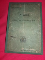 Antik 1913 Kogutowicz - féle iskolai magyar történelmi atlasz térképekkel a képek szerint