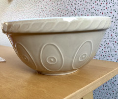 Black friday! Clay ceramic mixing bowl mason cash type french