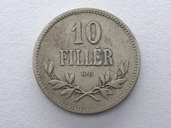 Magyar 10 Fillér 1915 érme - Magyarország 10 filléres pénzérme