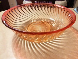 Rarity! Baccarat French lead crystal glass bowl, huge (34 cm), over 4 kg, beautiful ..