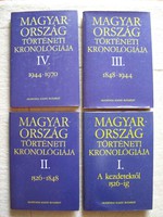 Magyarország történeti kronológiája - 1-4 kötet