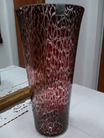 Jelzett Flirt óriási kristály üveg váza