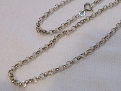 KK924 Extra hosszú 925 ezüst nyaklánc 60 cm