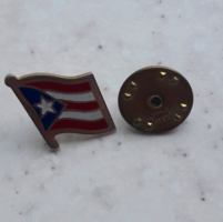 Zászlós kitűző- Puerto Rico