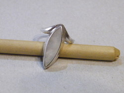 KK940 különleges gyöngyház berakásos ezüst gyűrű  fémjelzett 925