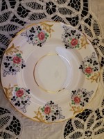 Eladó régi angol porcelán Rosina virágos porcelán sütis tányér nagy méret!
