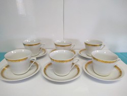 Alföldi porcelán nagy teás csésze készlet 6 db
