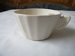 antik szűrős teás csésze - 1800-as évek