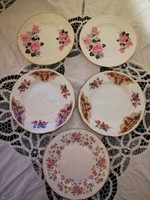 Eladó régi porcelán angol sütis tányérok!