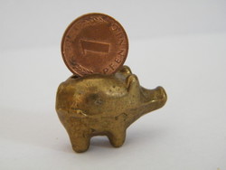 Mini copper lucky pig