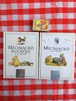 2 darab Micimackó mesekönyv - Micimackó kuckója Postabank 