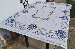 Beautiful 120 * 150 cm cross-stitch tablecloth tablecloth nostalgia collection piece village tablecloth