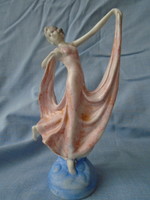 Régi német porcelán balerina figura 