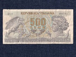 Olaszország 500 Líra bankjegy 1966 (id5992)