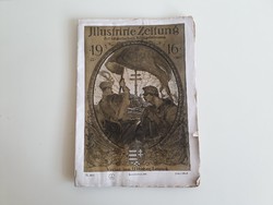 Régi újság 1916 IV. Károly utolsó magyar király koronázása Illustrirte Zeitung