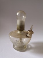 Antik orvosi üveg spiritusz égő / Antique glass medical spirit burner