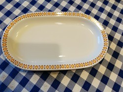 Alföldi porcelán ovális virslis tányér 
