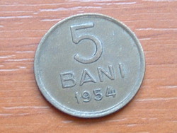 ROMÁNIA 5 BANI 1954 
