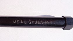 MEINL GYULA R.T. feliratos régi reklám ceruza