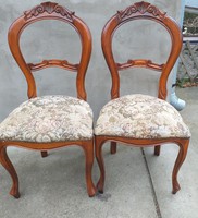 Egy pár Bécsi Barokk szék
