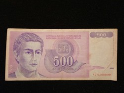Jugoszláv 500 Dínár