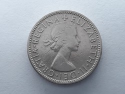 Egyesült Királyság Anglia 2 Shilling 1963 - Angol Brit 2 shilling 1963, UK külföldi pénzérme