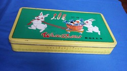 White Rabbit, régi kínai nyuszis cukorkás doboz