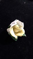 Aquincum porcelán, női rózsa hibátlan állapotban 5 cm-es.