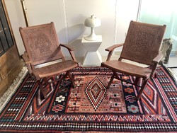 Ritka perui iparművészeti székek párban a 60-as 70-es évekből skandináv retro design kedvelőknek