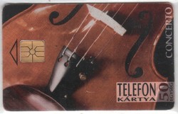Magyar telefonkártya 0520 1995 Concerto  GEM 2  154.000 darab  