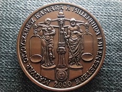 Magyar Gyógyszerész Kamara A Millennium emlékezetére bronz érem 2000 (id45085)