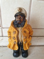 Csontporcelán kapitány figura, szobor eladó!Hibátlan antik figura