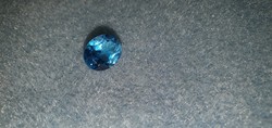 Blue topaz gemstone for jewelers, collectors or other hobby purposes--new