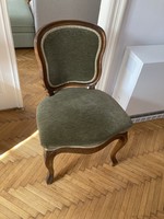 Neobarokk kárpitos szék