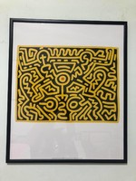  Keith Haring (1958-1990)'Untitled' Giclé-nyomás - 2008-ban Kaith Haring alapítvány kiadása!