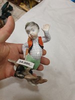 Herendi porcelán figura 