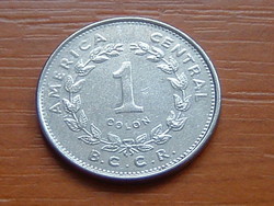 COSTA RICA 1 COLON 1984 L  (L) Royal Mint, Llantrisant, Wales #