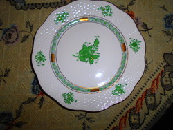 Herendi Aponyi  mintával tányér 18,5  cm  