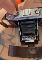 Antique Camera, Accordion System, Marked. Agfa Isolette Type! Foldable