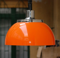 Retro narancssárga állítható magasságú mennyezti lámpa - Harvey Guzzini - Meblo Faro 2240