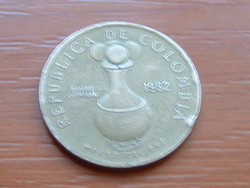 KOLUMBIA COLOMBIA 20 PESOS 1982 POPORO QUIMBAYA Alumínium-bronz #