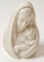 Metzler & Ortloff gyönyörű porcelán figura /Szűz Mária a kisdeddel