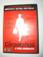 The Corporation - A pénz birodalma (The Corporation, 2003) DVD+könyv