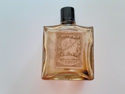 Vintage címkés Molnár & Moser Budapest régi parfümös üveg