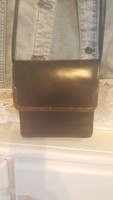 Small leather shoulder bag