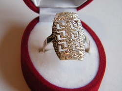 Görög mintás 925-ös ezüst gyűrű